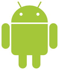 Green Android Logo Robot with Antenna