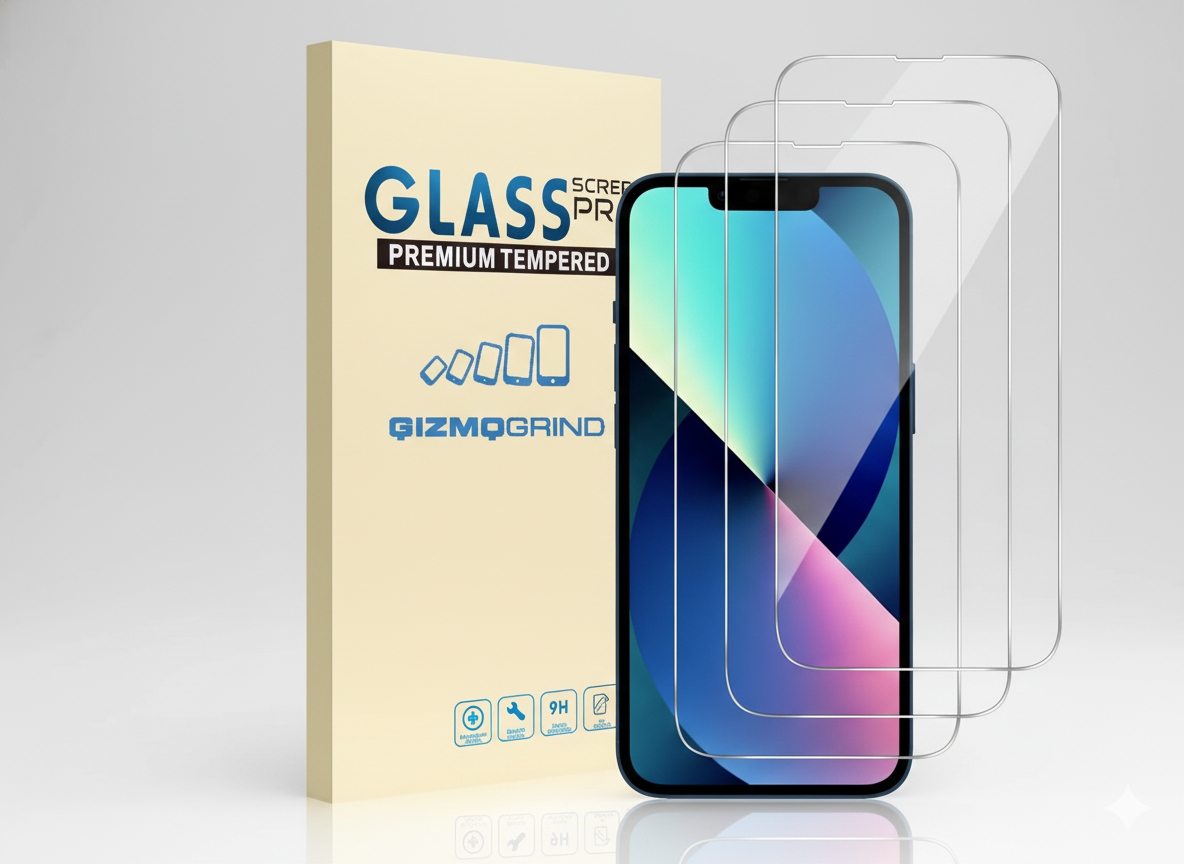 iPhone 15 Premium Tempered Glass Screen Protector   for sale - $7